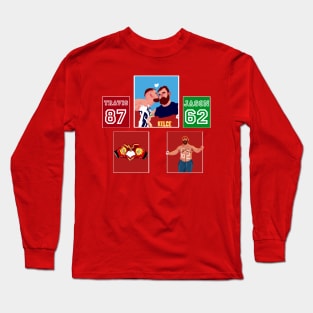 Jason Kelce x Travis Kelce - Highlights Long Sleeve T-Shirt